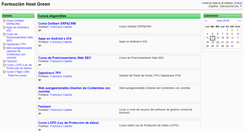 Desktop Screenshot of formacion.hostgreen.com